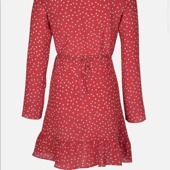 Réalisation Par The Alexandra Dress in Red Star - Picture 4 of 6
